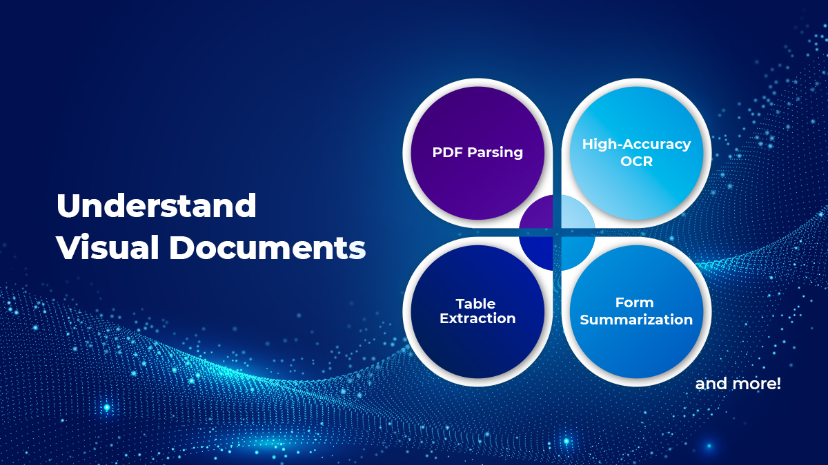 JohnSnowLabs's tweet photo. Understand Visual Documents with High-Accuracy OCR, Form Summarization, Table Extraction, PDF Parsing, and more
Learn more about #VisualNLP: https://t.co/RaJLZhgJBw
#nlu #nlp #nlproc #textmining #datascience #ai #ml #dl #healthcareai #python #pythonprogramming https://t.co/QROVCAb6O8