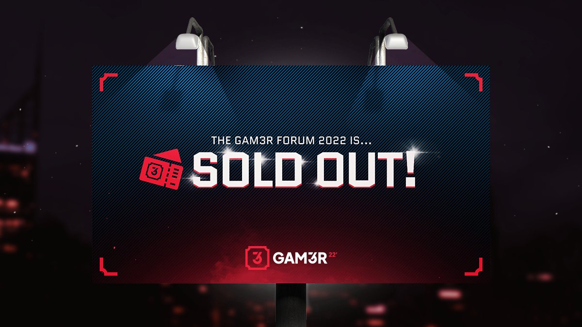 🔥📣 GAM3R Forum 2022 HAS SOLD OUT! 📣🔥

If you have received a confirmation of acceptance and HAVEN'T registered your ticket, email contact(at)gam3r.org ASAP to claim!

We look forward to hosting you at UC Berkeley on Nov 2nd.

👉👉 gam3r.org/agenda 👈👈