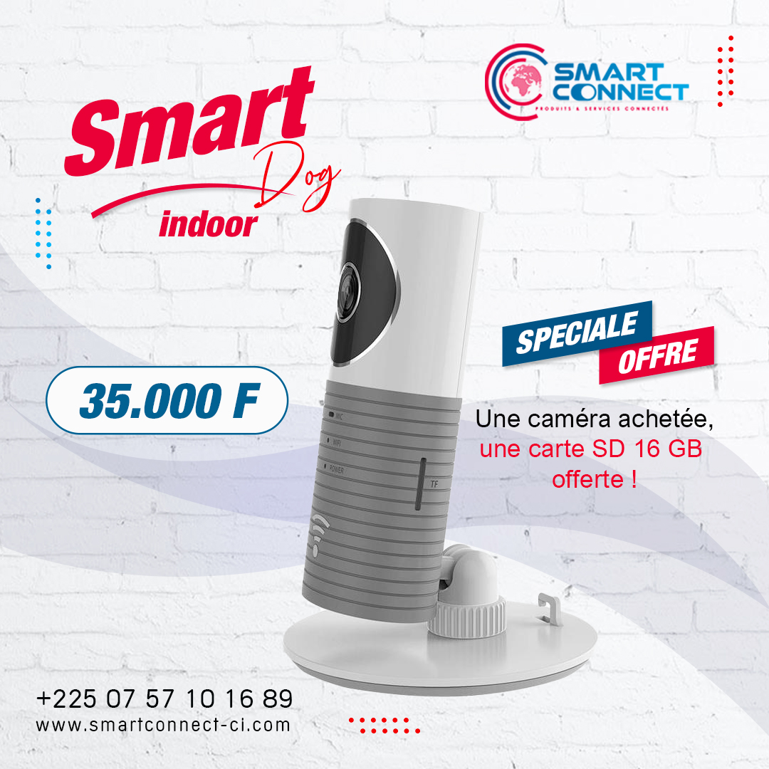 Smart_connect1's tweet photo. Communiquez et surveillez votre maison, entreprise, bureaux… à distance avec les cameras intérieures et extérieures Smart Dog !!😀

Contactez Smart Connect !
Cote d’Ivoire : (+225) 07 57 10 16 89/ 27 22 59 14 53          
Bénin :(+229) 91 79 42 55/ 52 92 76 77 https://t.co/46AY26UGjh