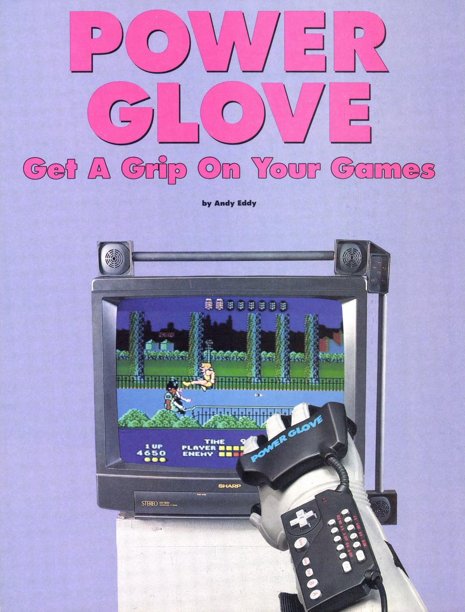 RetroTechDreams's tweet photo. Nintendo Power Glove (1989) https://t.co/rVWTIAQjMq