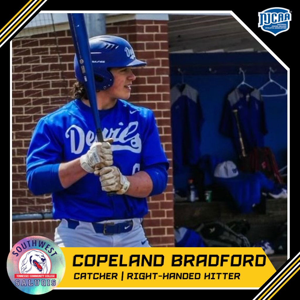 5 Star MidSouth (@5starmidsouth) on Twitter photo JUCO Bandit Series 🏴☠️
👤 Copeland Bradford - C - Freshman
🗒️.1.91 Pop Time | 90+ Exit Velo | 80+ C Velo
Tough-minded Cope. Just an absolute competitor. Can't wait to see his Juco season take off with <a href="/SWTenn_BSB/">Southwest Tennessee Baseball</a>!
#MidsouthMafia JUCO Bandit Series 🏴☠️
👤 Copeland Bradford - C - Freshman
🗒️.1.91 Pop Time | 90+ Exit Velo | 80+ C Velo
Tough-minded Cope. Just an absolute competitor. Can't wait to see his Juco season take off with <a href="/SWTenn_BSB/">Southwest Tennessee Baseball</a>!
#MidsouthMafia