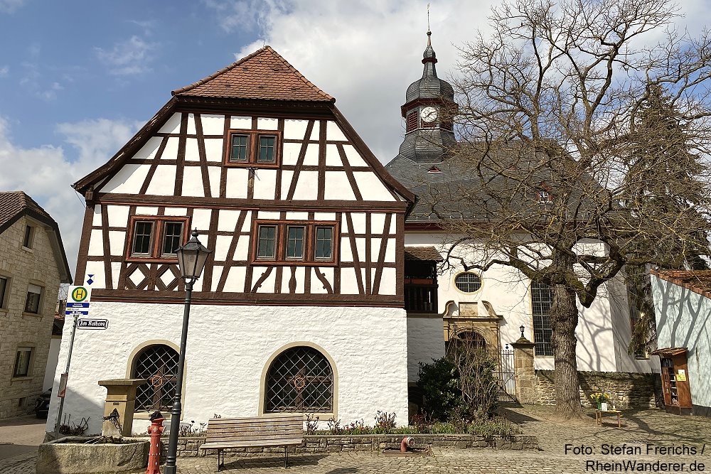 RheinWanderer's tweet photo. #Wandern am #Inselrhein: Eine schöne Rund-#Wanderung (11 km) auf der #Hiwweltour #Neuborn bei #Wörrstadt in #Rheinhessen zum #Burgunderturm und nach #Rommersheim (Foto: Rathaus + Kirche). Mein #Tipp: Erkundet den Ort! Mehr Fotos + Infos hier: https://t.co/1fMwbKSfvI #RLPerleben https://t.co/y0U0NjR3sk