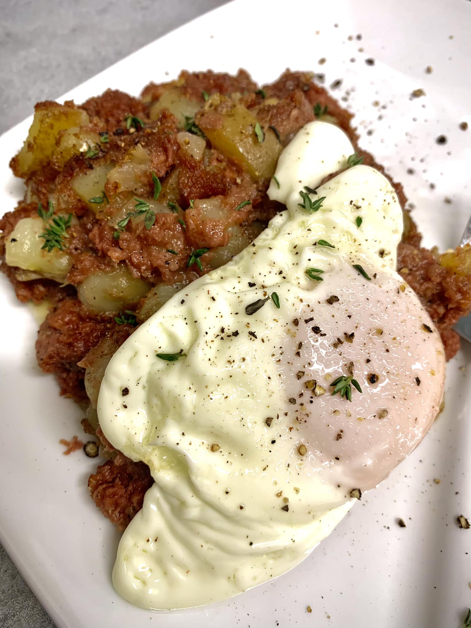 Rate My Plate on Twitter "Homemade Corned Beef Hash by Nikki https//t