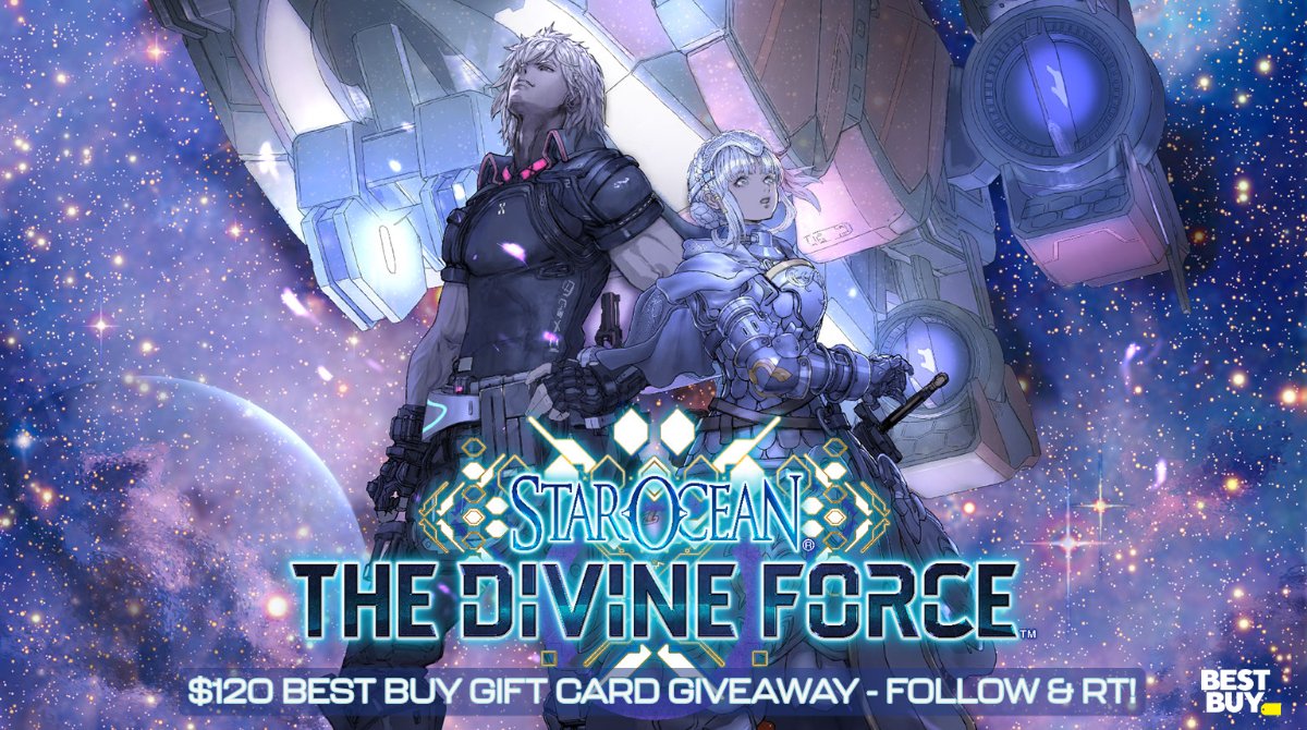 All systems are go! #StarOcean The Divine Force is now available on PS5/4, Xbox Series X|S and Xbox One. Follow us & RT for a chance to win a $120 Best Buy Gift Card! Ends 11/14 at 9pm. #sponsored cag.vg/starocean