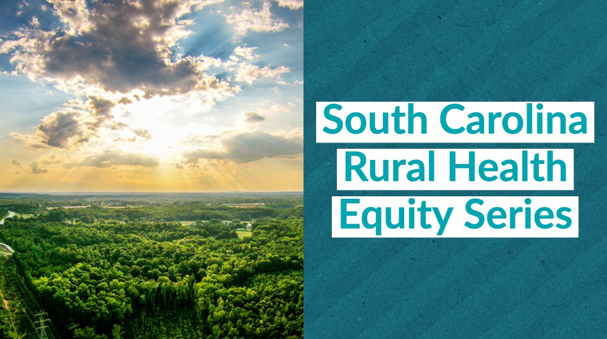 In partnership w <a href="/scruralhealth/">SC Office of Rural Health</a>, the SC Rural Health Equity Series features live and online programs to address racial and ethnic health disparities in rural communities. #RuralHealth

To register 👇
Students: bit.ly/RuralHEstudents
Professionals &amp; Staff: bit.ly/RuralHE