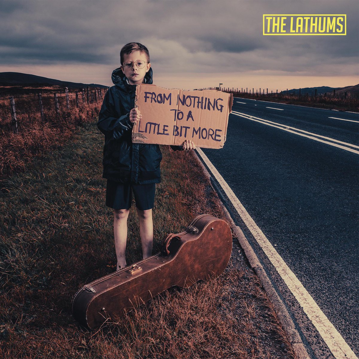 MicrodotCreativ's tweet photo. A Microdot sleeve 2022. 
The Lathums ‘From Nothing To A Little Bit More’. 
Made in Cumbria. 
Photography &amp; design - Brian Cannon. 
Lighting - Lee Graham. 
Model - Archie Graham. https://t.co/imAALYiNoo