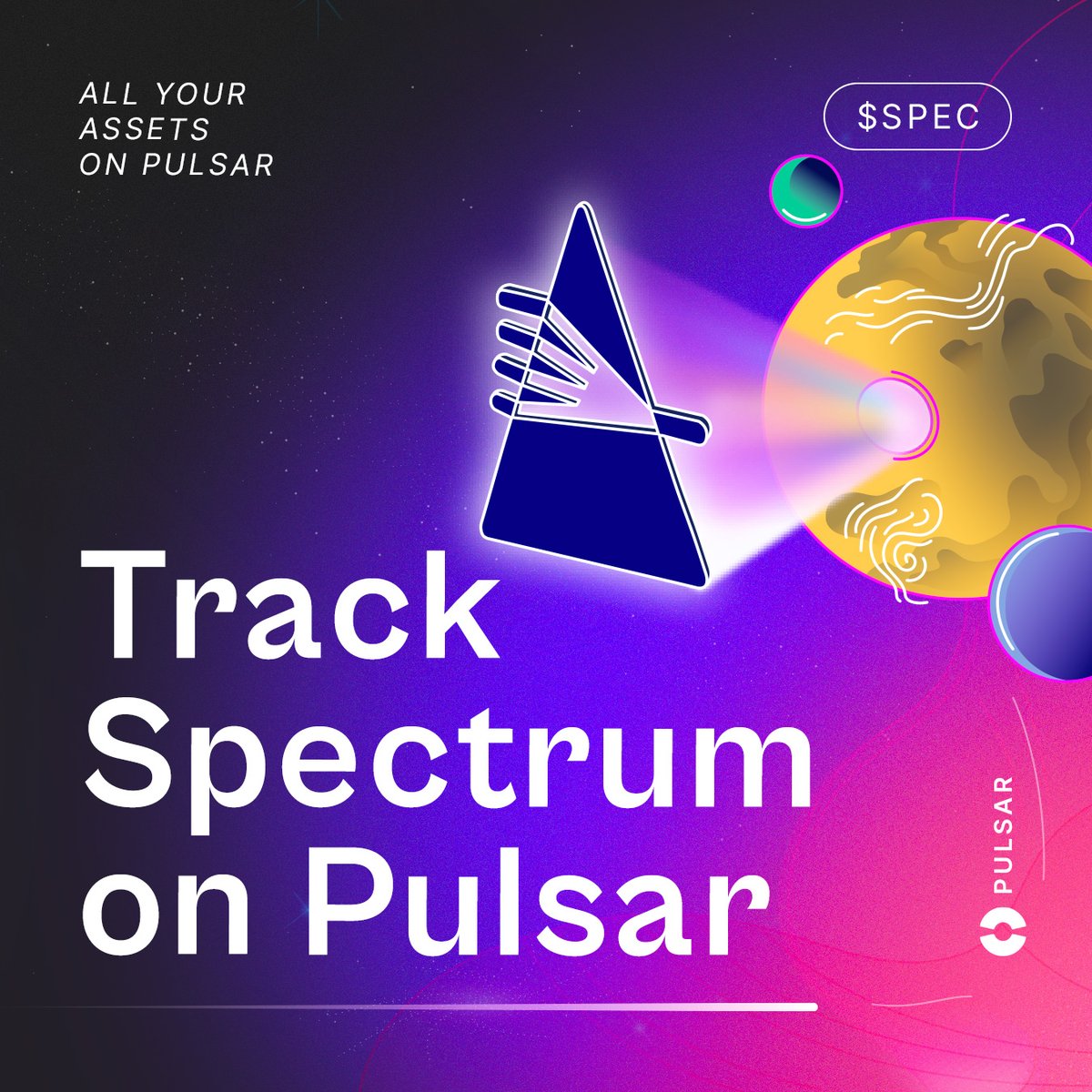 PulsarFinance's tweet image. @SpecProtocol is now live on @PulsarFinance! 🚀
Start tracking all your Spectrum positions and vaults from one single place. 🙌
Try it now: pulsar.finance