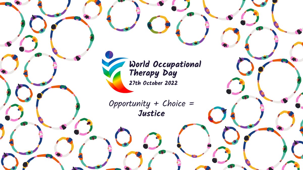 LewisU_OT's tweet photo. Today, October 27th, is World Occupational Therapy Day! Occupational Therapists promote awareness of this valuable and distinct profession that works to help individuals to engage in occupations or the necessary and meaningful activities of life.
#WorldOccupationalTherapyDay https://t.co/pKmTvQ74Nr
