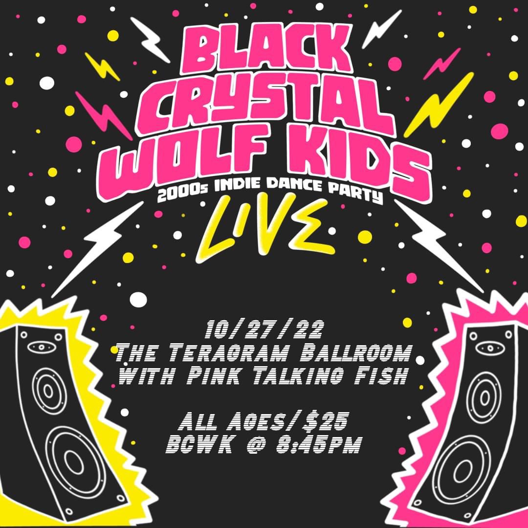 Tonight! <a href="/TeragramLA/">Teragram Ballroom</a> with <a href="/PinkTalkingFish/">Pink Talking Fish</a> !!!!