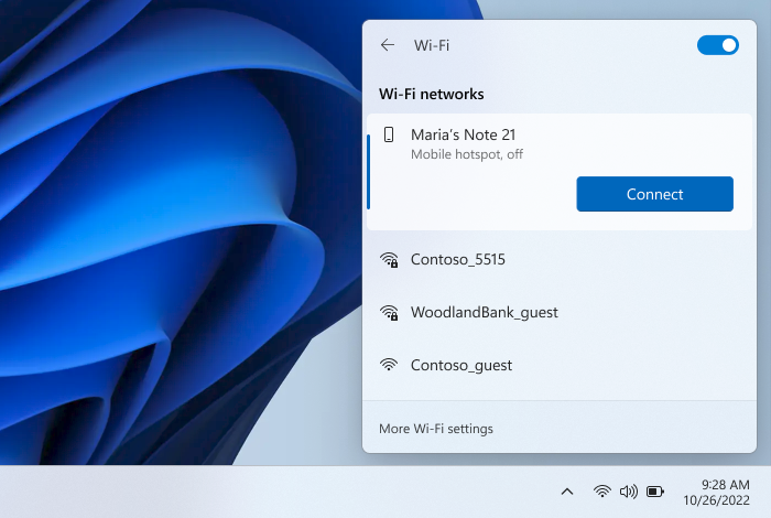 WZorNET's tweet photo. 🌤️☔️October 27, 2022🍂😹👉#WindowsInsiderTeam rolls out in the 🎢#DevChannel, 🚧#ActiveDevelopmentBranch⚗️ Windows 11 Version Dev, 🏗️#InsiderPreviewBuild /25231.1000.rs_prerelease.221022-1754/🚀https://t.co/NI0EFC8Oax
🎯Phone Link app – Access your phone’s hotspot instantly https://t.co/7qB2hmjrNX