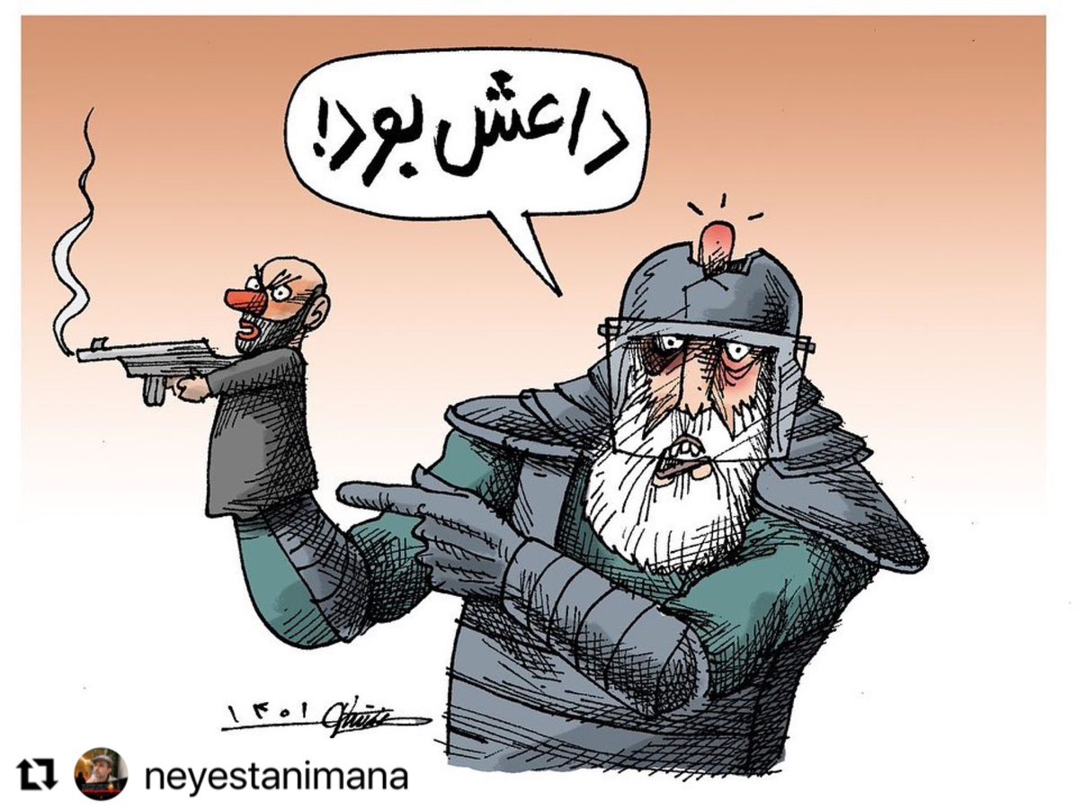 یاد جمله :
« من نبودم دستم بود،
تقصیر آستینم بود » افتادم. 
#مهسا_امینی #اعتصابات_سراسری