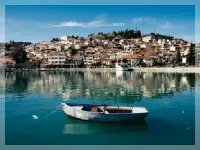 BalkanIncoming's tweet photo. Ohrid, lying on the shore of the lake of the lake with the same name, is the oldest center,  not only for Macedonia culture, but for all Slavic nations, as well. It is “pearl” of Macedonian tourism.🌊
#Ohrid #Macedoia #culture #lake #tourism 
https://t.co/sKgCJoDB4D https://t.co/opJsIhFvPL