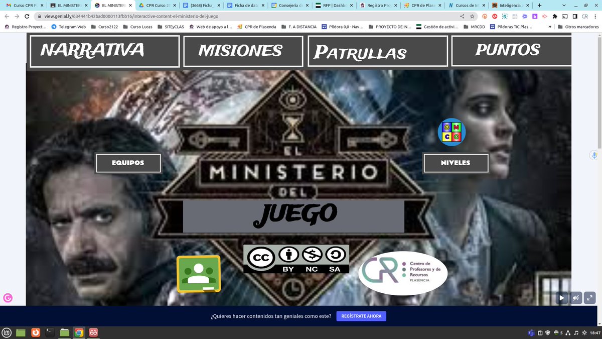 cprplasencia's tweet photo. Disfrutando de los Juegos de Escape digitales en el #Adf del  @cprplasencia con @vricodom https://t.co/jDQCilblI6