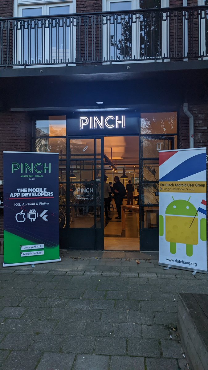 DutchAUG's tweet photo. Tonight we're at @Pinch_nl in Amsterdam! https://t.co/Oh7WByMDNn