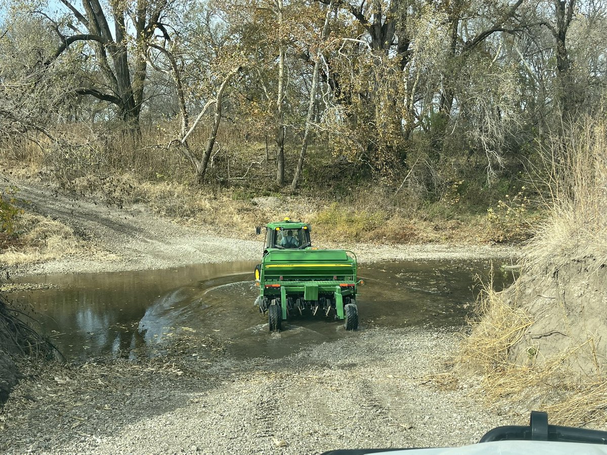 soilsdiva (@soilsdiva) on Twitter photo Adventures with <a href="/KStateSoilH2O/">Peter Tomlinson</a> planting #covercrops for <a href="/PSA_Network/">Precision Sustainable Ag</a> projects. Bridge is out so we have to Oregon Trail it! Adventures with <a href="/KStateSoilH2O/">Peter Tomlinson</a> planting #covercrops for <a href="/PSA_Network/">Precision Sustainable Ag</a> projects. Bridge is out so we have to Oregon Trail it!