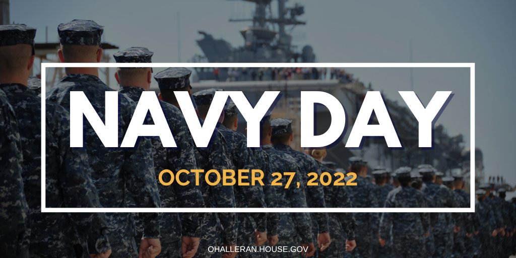 Happy #NavyDay! Today, and every day, we thank the brave men and women who have served in the U.S. Navy.