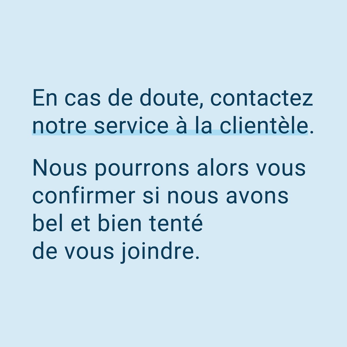 Vous avez reçu un courriel ou un texto qui semble provenir de Revenu Québec et qui vous demande de cliquer sur un lien afin de recevoir un remboursement? Nous ne communiquons jamais de cette façon! 

Voyez comment vous 🔒protéger ou 📞signaler une #fraude: bit.ly/qr-T221027