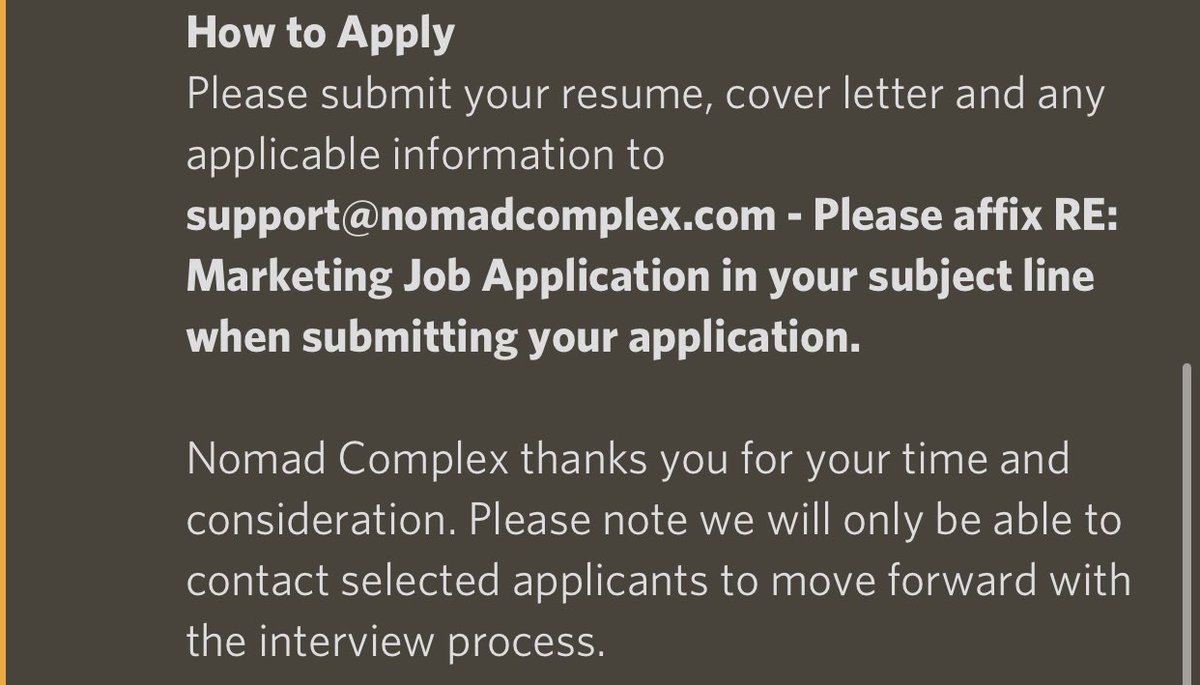 Nomad Complex on Twitter "Want a RARE opportunity to incorporate your