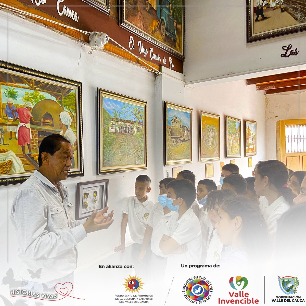 museoyumbo's tweet photo. 🗣️🔔Conoce más de #HISTORIASVIVAS en Yumbo:
📝 Gracias a este proyecto, los estudiantes de varias instituciones del municipio conocen más de la historia y el patrimonio de nuestro terruño.
.
.
#yumbovalle #Calico #ValledelCauca #Colombia #Museos #History #Cali #Books https://t.co/Yr07vK9Zcr