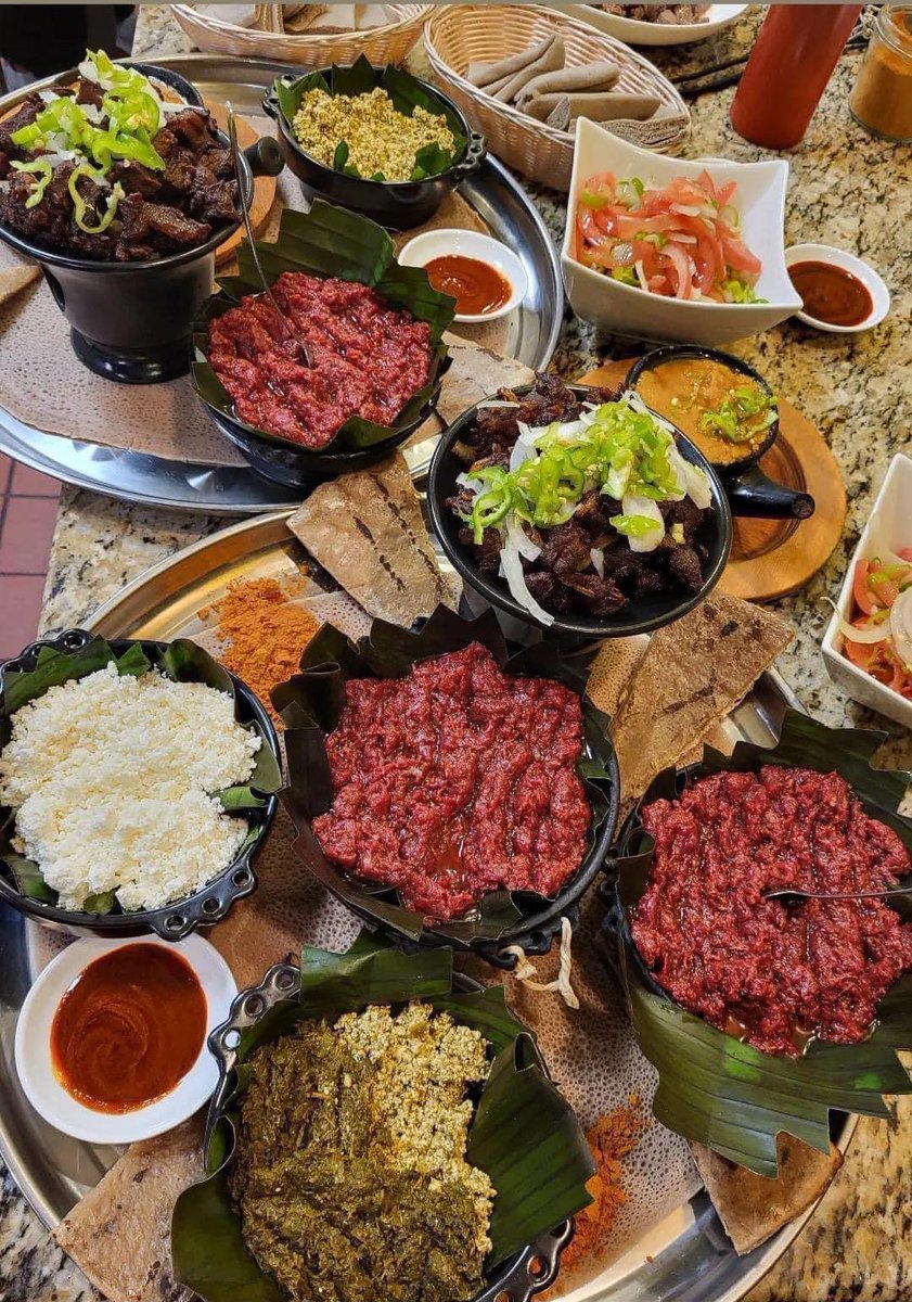 TigiSmartVibes's tweet photo. #መልካም_እራት 😁😁😁

#Ethiopianfood #Kitfo , one of the popular dishes in #Ethiopia 🇪🇹

#VisitEthiopia #EthiopiaRising https://t.co/pdZG669KFb