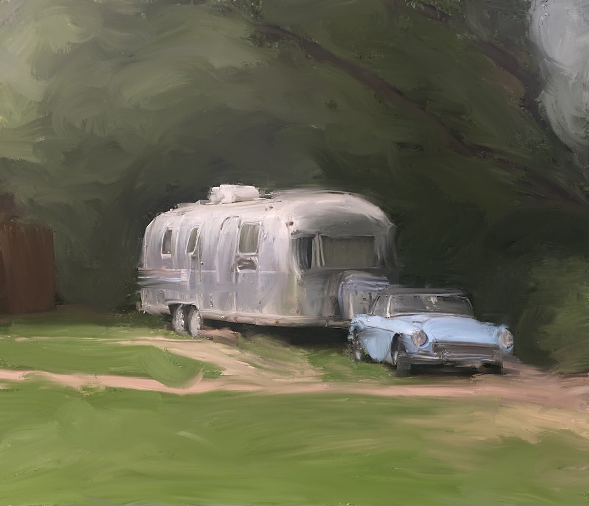 Airstream #digitalpainting