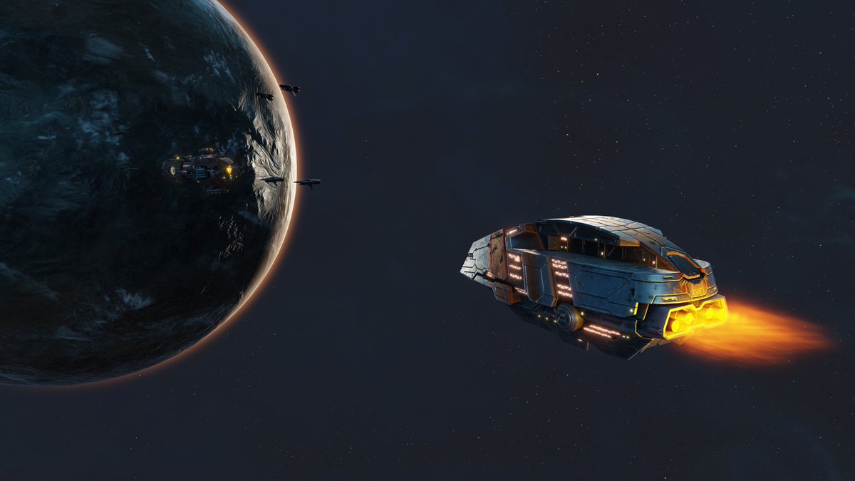 sinsofasolaremp's tweet photo. Early Access for Sins of a Solar Empire II begins with a playable Technical Preview today. This single-player experience will focus on the TEC faction to get feedback on everything from gameplay to even trying out different UI art styles. https://t.co/Vmu15bqh28 #4x #sins2 https://t.co/JI695q0oVx