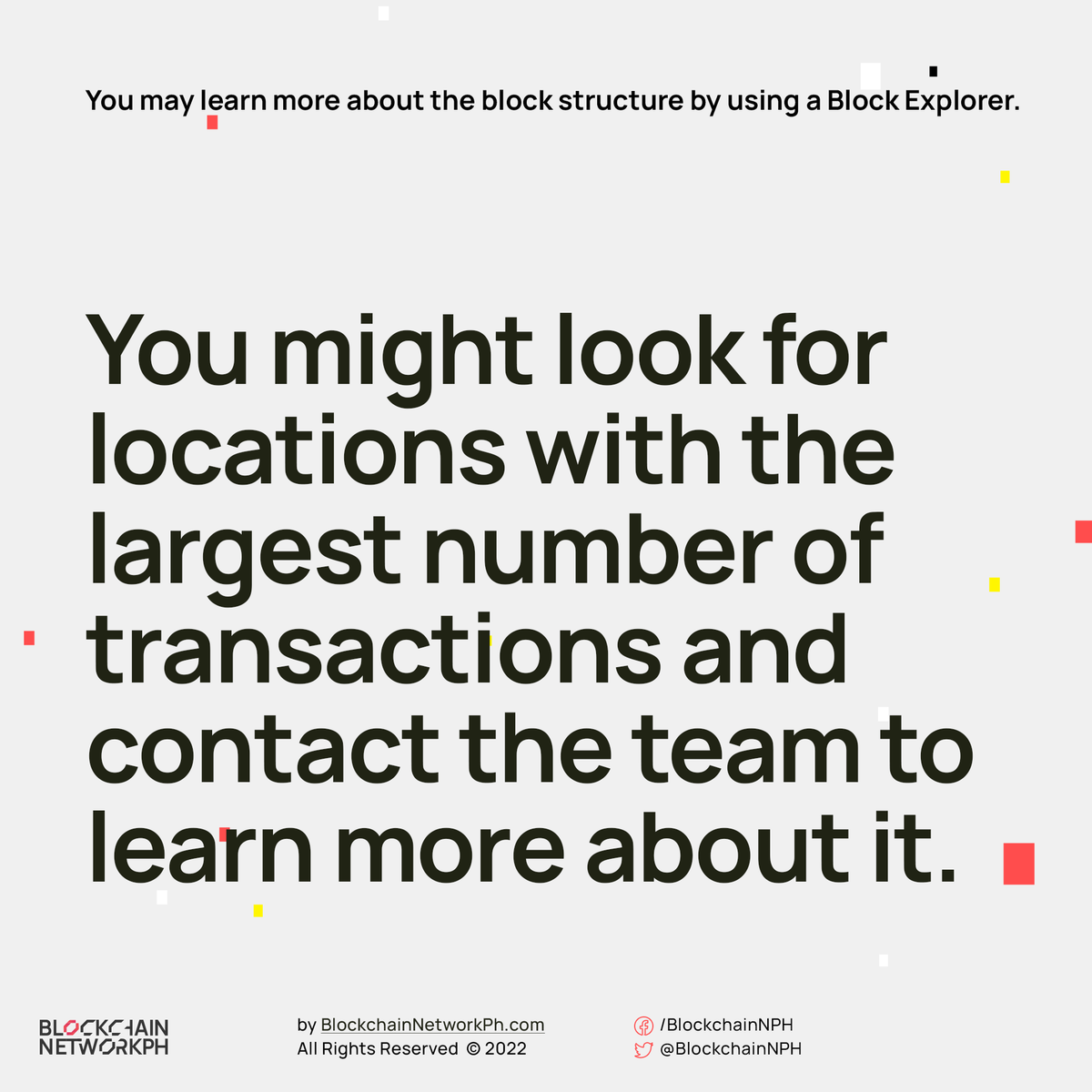 Connectweb3ph's tweet photo. π Crypto Tip #8
You may learn more about the block structure by using a Block Explorer. βπΌ
#DYOR #BNP #bnphupdate #investingtips #investing101 #CryptoPH
Here's how ππΌ https://t.co/0bBVR6lgvV