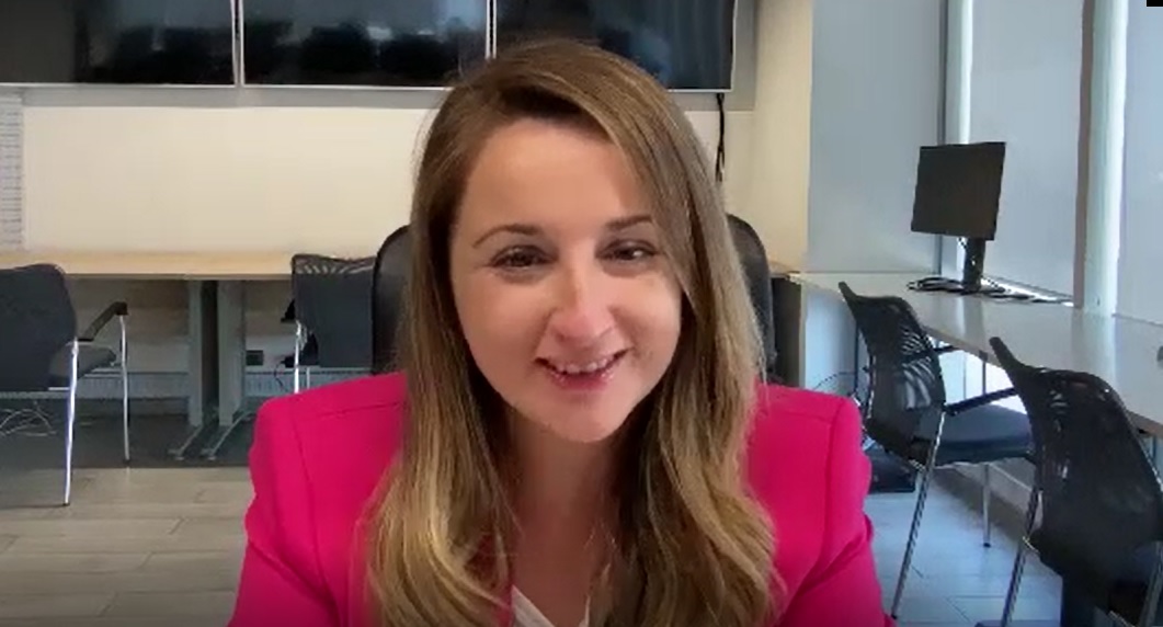 CIOAMERICALAT's tweet photo. Katherina Canales (@KatheCanales), Dir. de Estrategia en Nivel4 CyberSecurity: nuestra región está reaccionando antes las ciberamenazas, pero que se debe trabajar más en la prevención. #ZoomTalk #ZeroTrust #IDaaS #Autenticación #Identificación #Ciberseguridad #biometrics https://t.co/MhVaVmCa8p