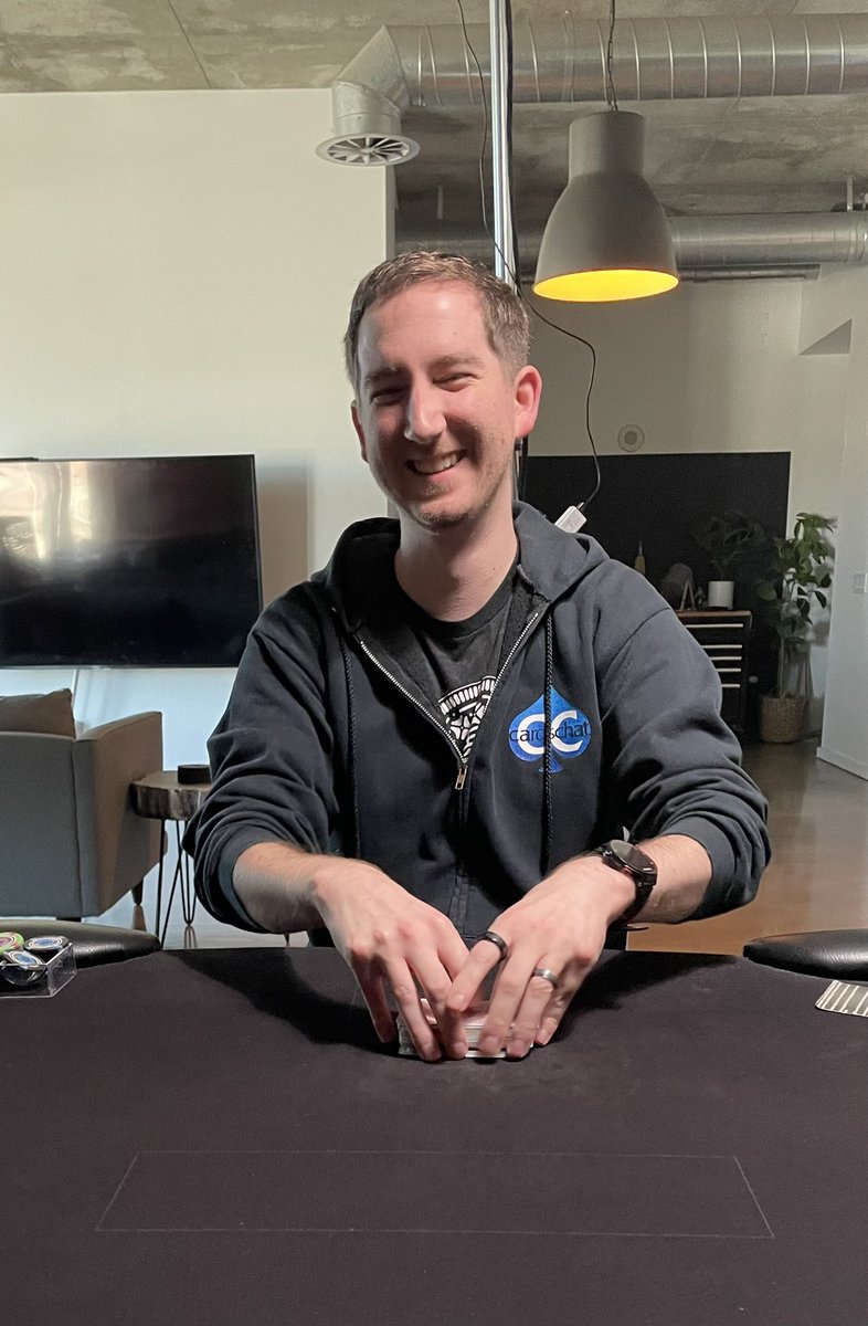 I have said that <a href="/CardsChat/">CardsChat</a> ambassador <a href="/mEVpoker/">Matt Vaughan</a> is the only person I know who can have facial hair and still look 12. This is not an insult. I look old with or without facial hair, and I’m jealous.