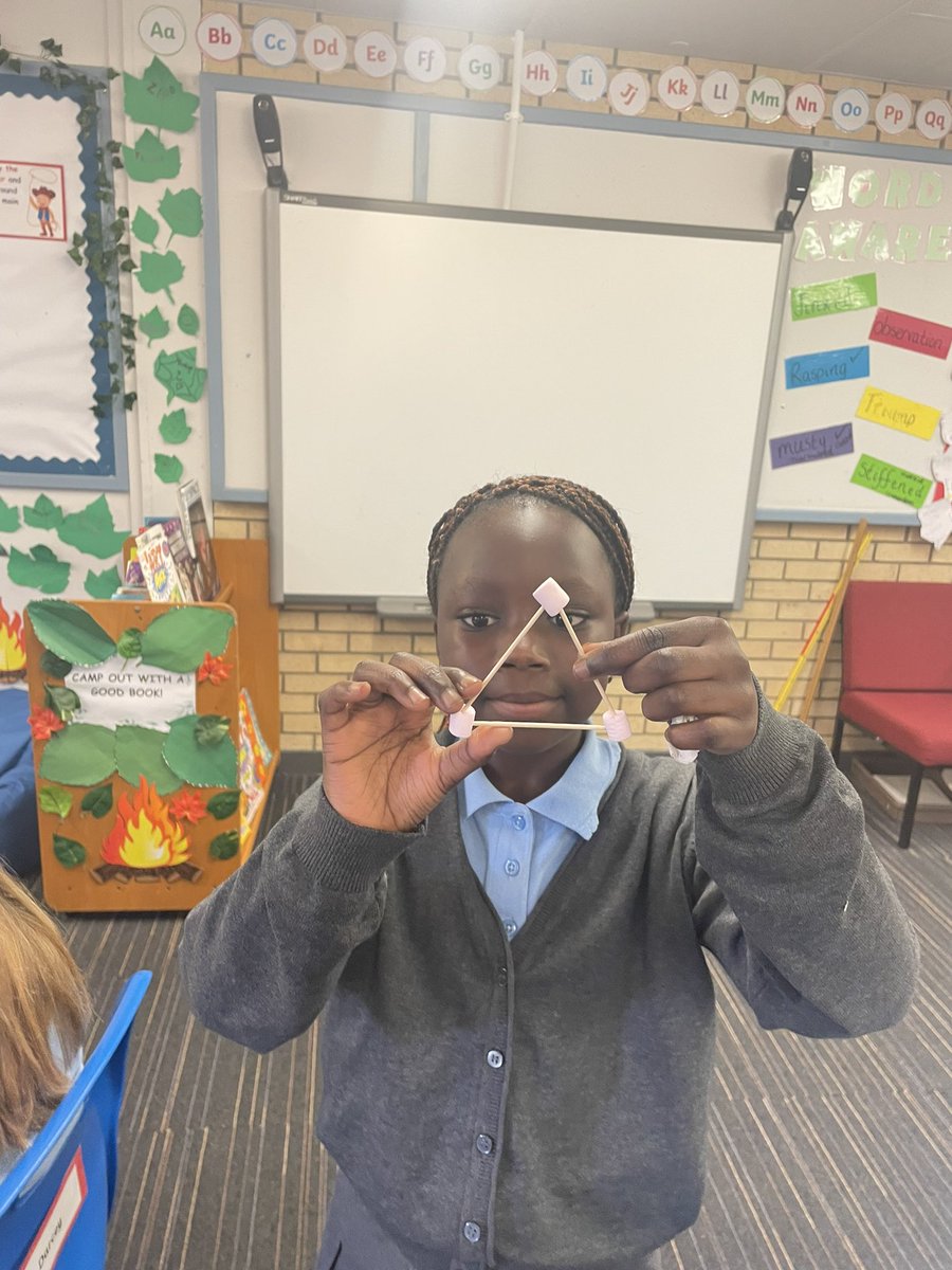 missboycex's tweet photo. P5 have been extending their knowledge of the priorities of 2D shapes. Then, they got to work to build their own shapes using marshmallows and sticks! Afterwards, they challenges themselves to make 3D shapes also 🛑🔴🔺◼️ #active #creativity #maths #stpaulswhiteinch https://t.co/EUDGWNUP2L