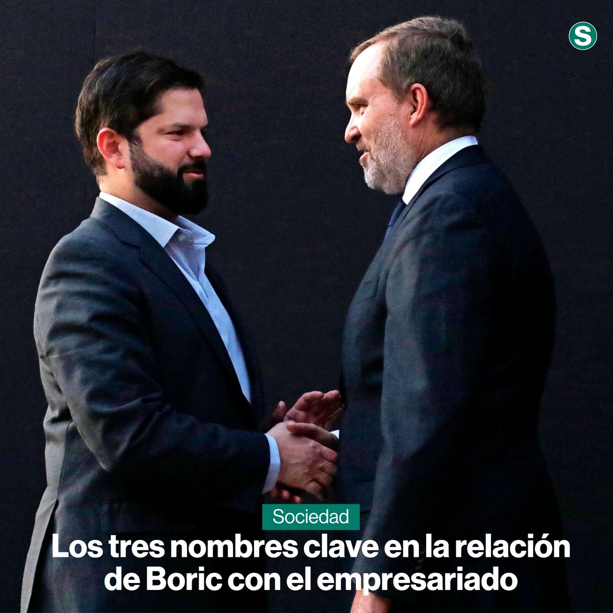 Al Presidente se le vio cómodo ayer en el Encuentro de la Industria de @SofofaChile . Es que ha ido construyendo una relación con el empresariado, donde sus mejores vínculos son con Juan Sutil, Antonio Errázuriz y Richard von Appen. cutt.ly/vNjPhwH