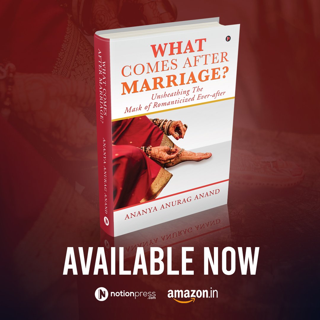ananyaauthor's tweet photo. What Comes After Marriage? : Unsheathing The Mask of Romanticized Ever-after
#bookrelease #BookLaunch #MarriageTalks #Authors https://t.co/gS9H0HRt9D