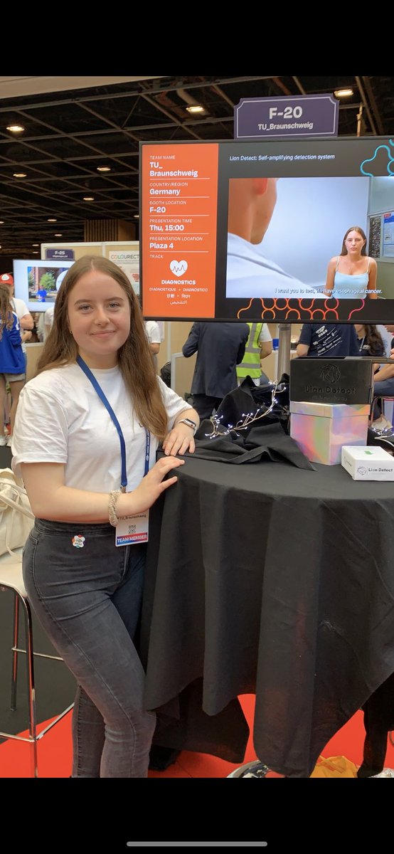 MelinaNwk's tweet photo. Almost at the end of this years iGEM journey. Proud to present the final project in Paris at the Grand Jamboree😍 https://t.co/QfMJLoNlZv
