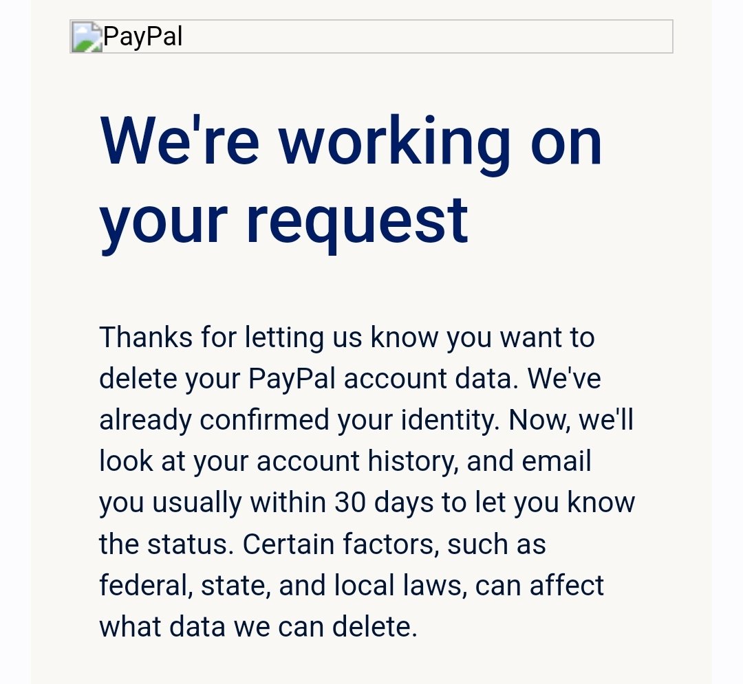 buh bye, ya filthy commies #BoycottPayPal