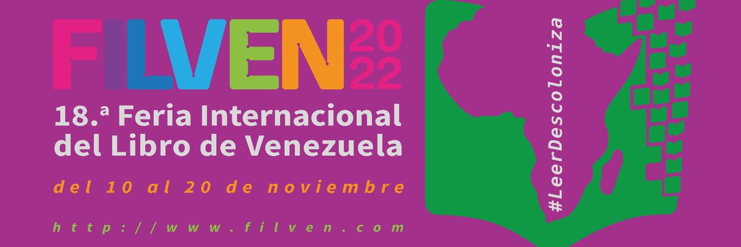 📢 ¡Faltan 13 días para la 18ª #Filven! No te puedes perder este hermoso encuentro literario cargado de letras, cultura y de paz. 📌 Del #10Nov al #20Nov #PuebloConCasaPropia