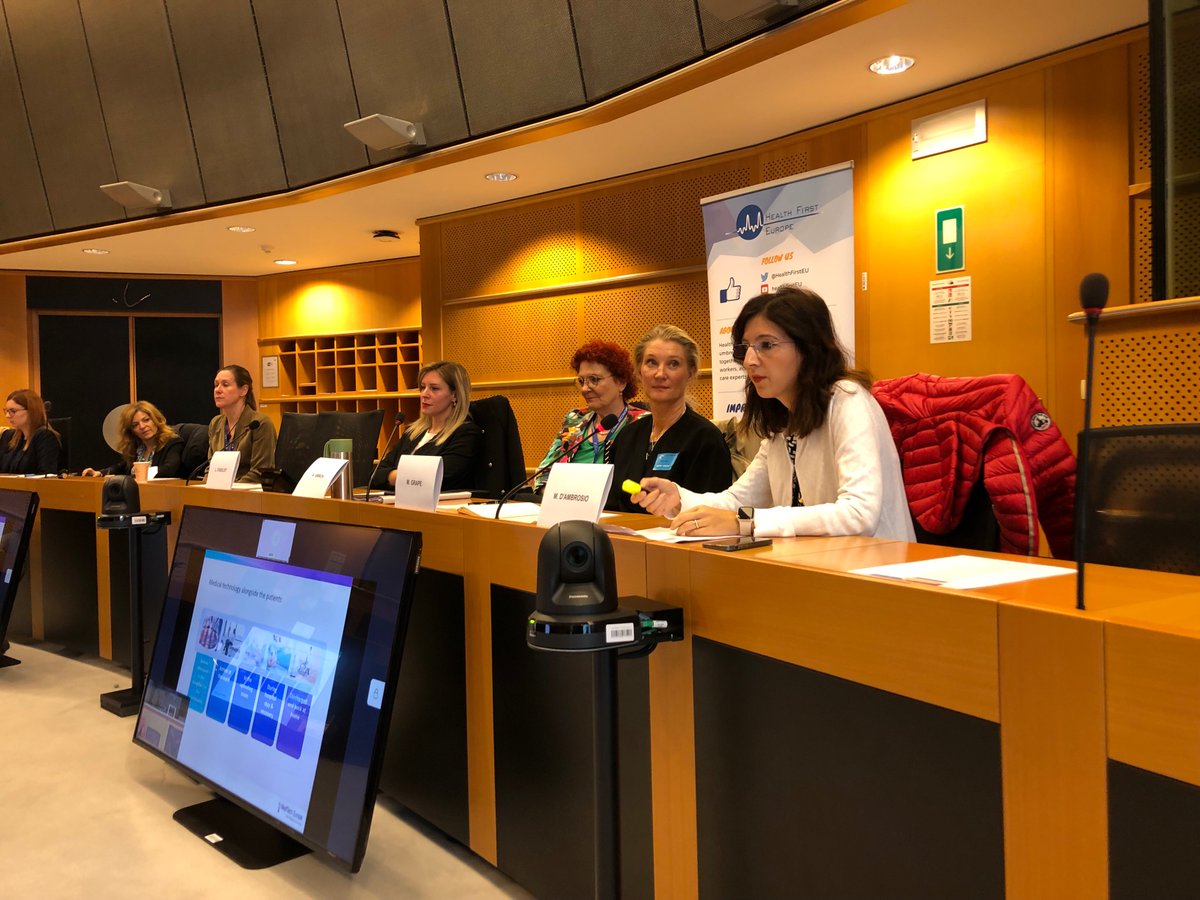 Thanks, @MiriamDAmbrosio for sharing @medtecheurope's views on the role of medical innovation in the fight against #AMR. An effective use of technologies helps reduce the spread of infections, limiting the development of #resistantbacteria #AMRpatientgroup