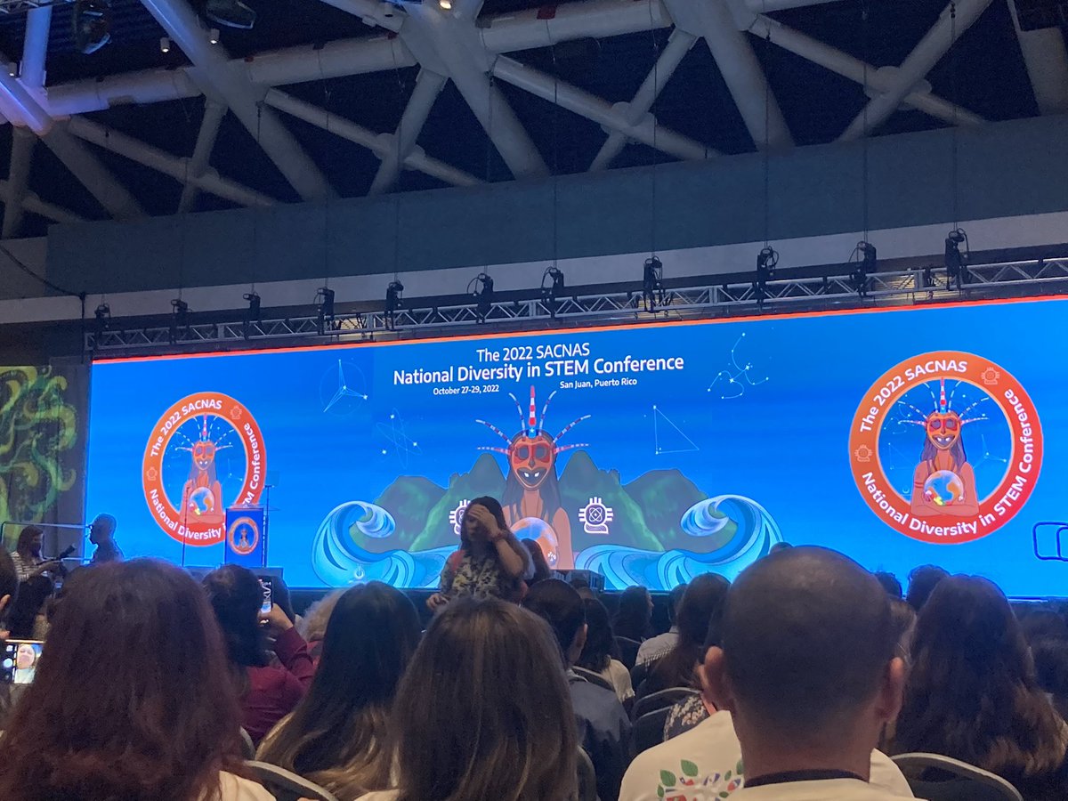 So excited to be at #SACNAS2022