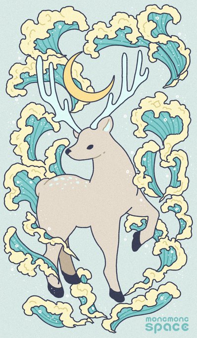 「deer」 illustration images(Latest)｜8pages