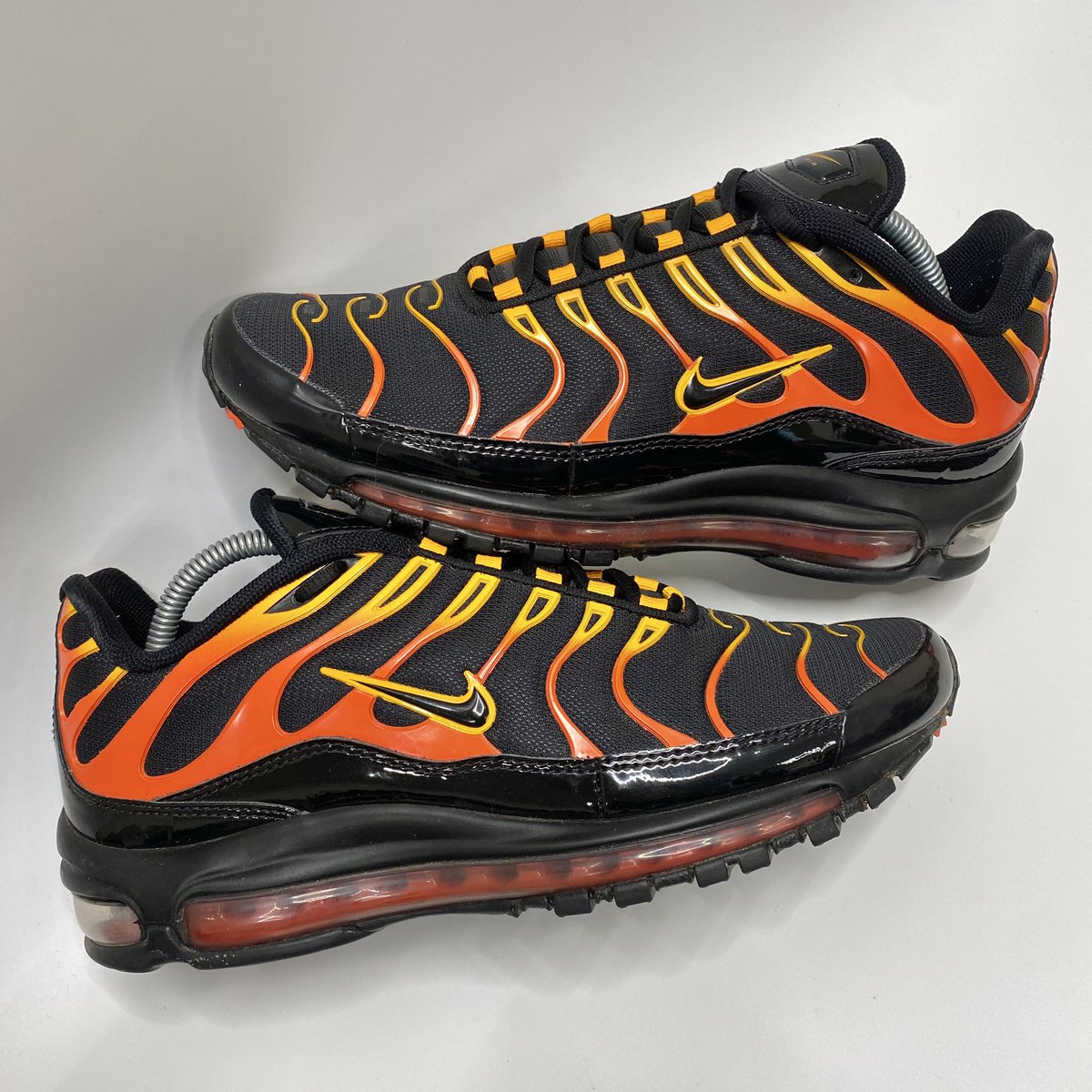 LatestLaces's tweet photo. AIRMAX 97 PLUS SHOCK ORANGE

SIZE : UK8
CONDITION : 9/10
BOX : ORIGINAL
YEAR : 2018
PRICE : £150

KLARNA &amp; PAYPAL - PAY IN 3 OPTIONS AVAILABLE 

LINK TO SITE > https://t.co/r5ttTdqArb

#latestlaces https://t.co/4Za65pdXfk