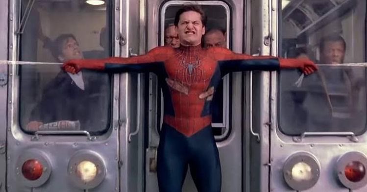 RT @TobeyGifs: Spider-Man 2 (2004) The Train Scene https://t.co/IzpdbYVFhf