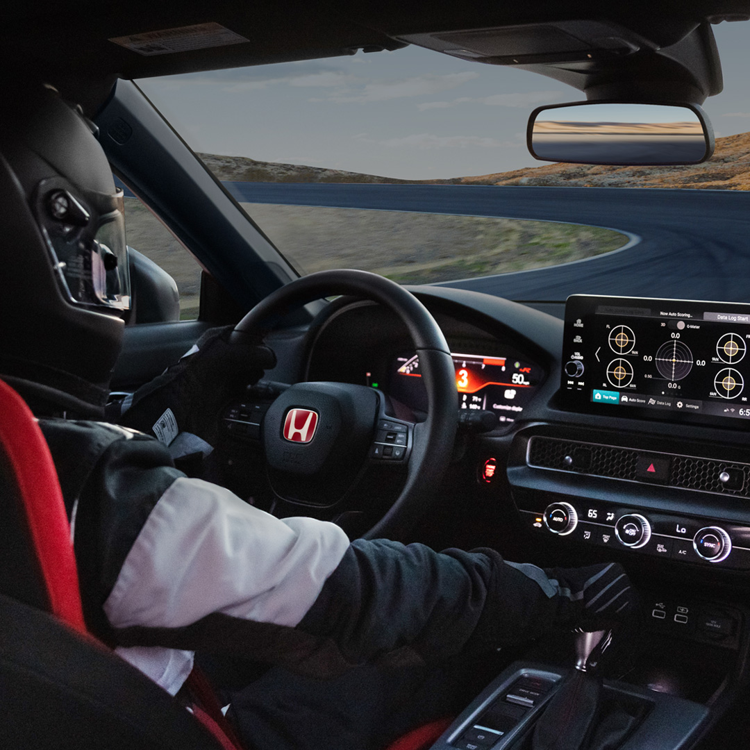 Honda's tweet photo. The ultimate racing vehicle: the all-new 2023 Honda #CivicTypeR. On sale 10/28. https://t.co/OSCTUVisBW