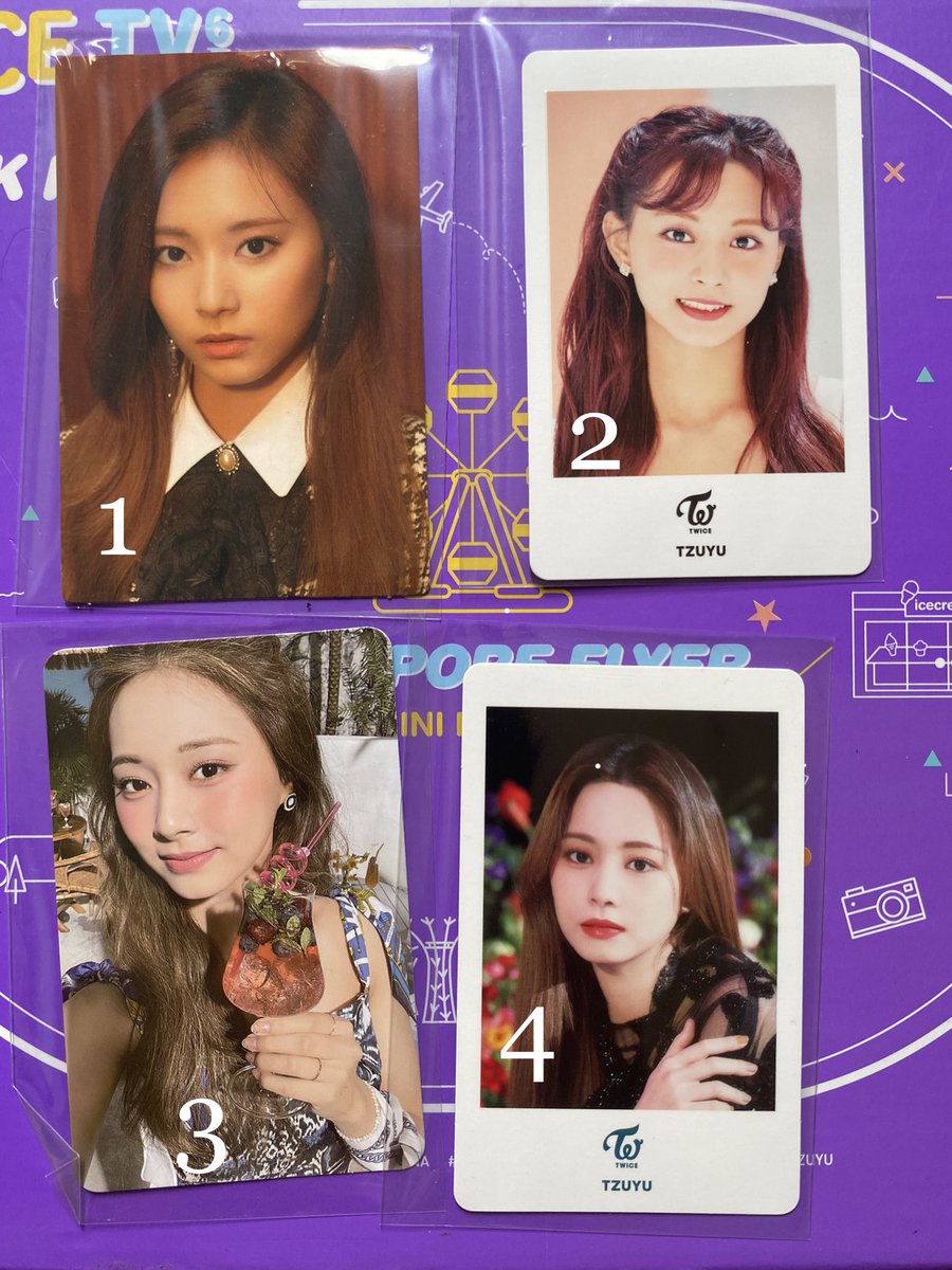 ThisIsDeeA's tweet photo. Wts/lfb
Help RT juseyo

Tzuyu PC’s

1 - 150
2 - 100
3 - 100
4 - 100

Cod via Shopee

#twice #tzuyu https://t.co/KxWDeevPZa