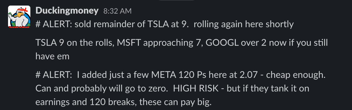 Waking up to $META sub 100... 👀
