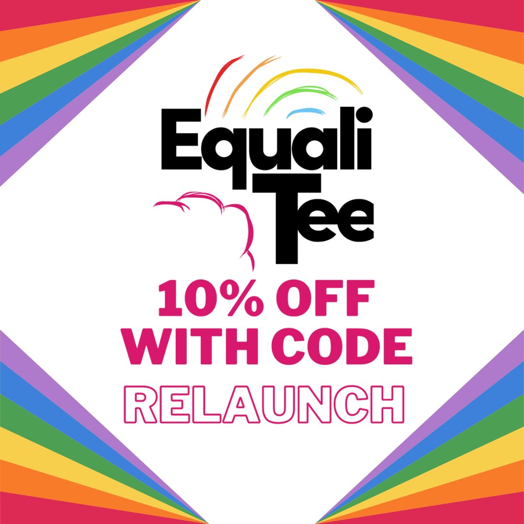 EqualiTeeNI's tweet photo. To celebrate our new look, we are giving 10% off on all orders with code RELAUNCH 

From our spooky Halloween Range to new pins, laces, flags and accessories - there's something for everyone!

https://t.co/ftd9y6ZUJM https://t.co/85BM347AOG