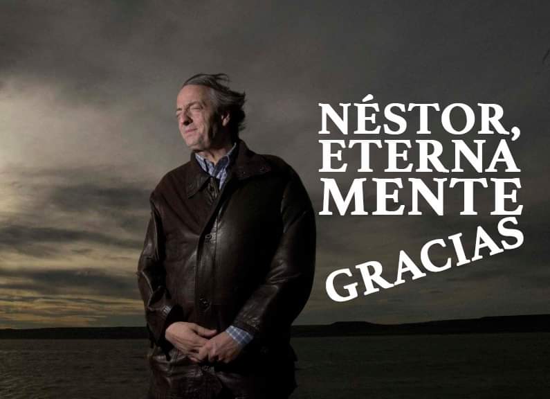 Eze_1928's tweet photo. #NestorEterno nos devolviste esas ganas de militar por la justicia social. https://t.co/jibl2hgcTt