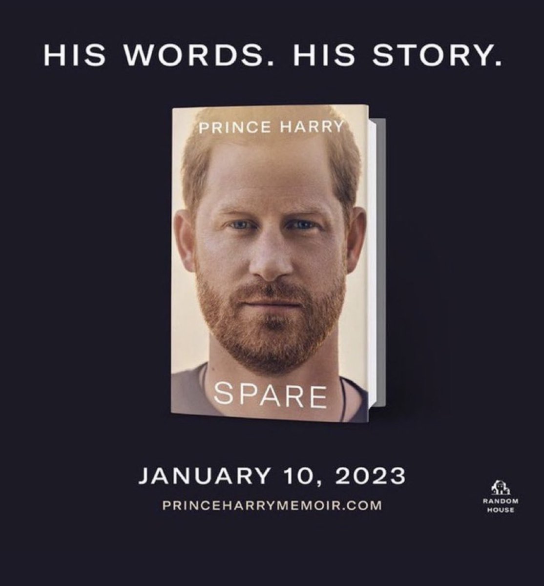 The fact that #GoodKingHarry titled his memoir #SPARE just has me going! It's one word that conveys privilege, disdain, insult, expectation, pride, anger, joy, trauma, peace, acceptance, and so much more.