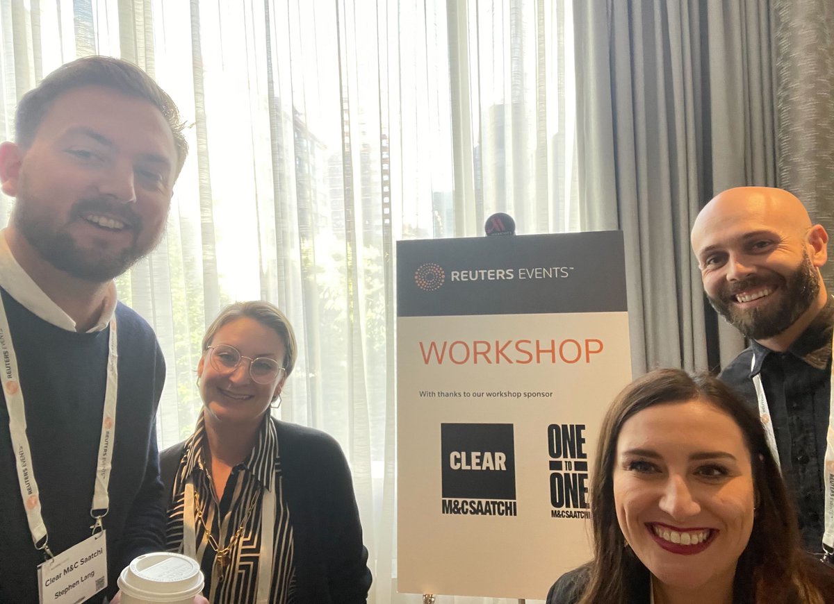 We had so much fun presenting at the Reuters Strategic Marketing Event with M&amp;C Saatchi One-to-One! Missed the session but want to ensure a seamless connection between your marketing #strategy and activation? Get in touch – we'll be happy to take you through the highlights.