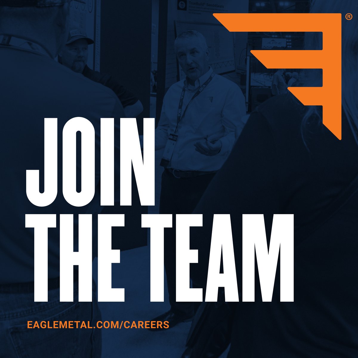 EagleMetalProd1's tweet photo. We are hiring and looking for the right people to complete our team! 

Visit the link in our bio for additional information.

#EagleMetal #Hiring #JoinourTeam #Trusses #Software #Service #Family https://t.co/CYWVGSJn0x