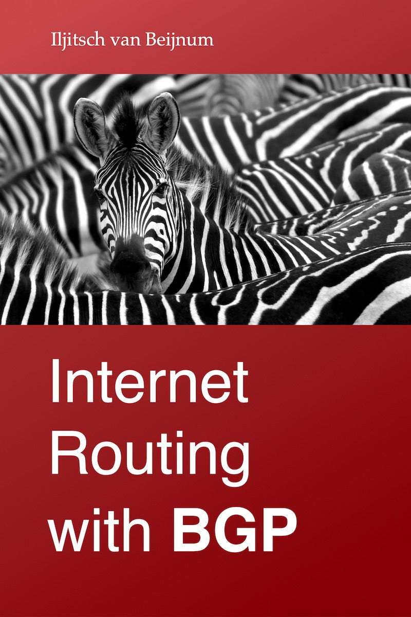 iljitsch's tweet photo. My e-book "Internet Routing with BGP" will be released in three weeks. Get sample chapters from my website https://t.co/7TRQcTh4Jw. The book is available for pre-order from Apple Books https://t.co/0N9isUG0sR and Amazon Kindle https://t.co/9b0RYuhVCR for $9.99/€9.99. https://t.co/pmD2sKm75s