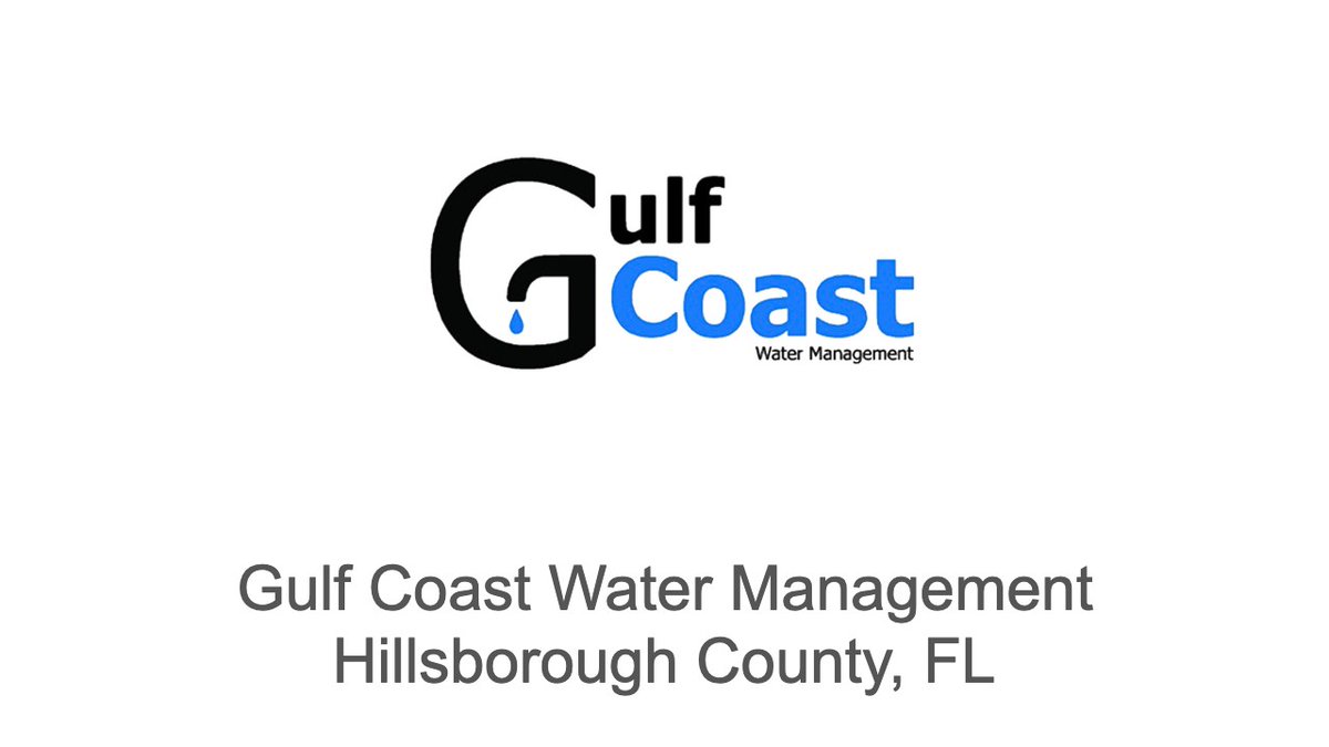 Gulf Coast Water Management Hillsborough County, FL / Twitter